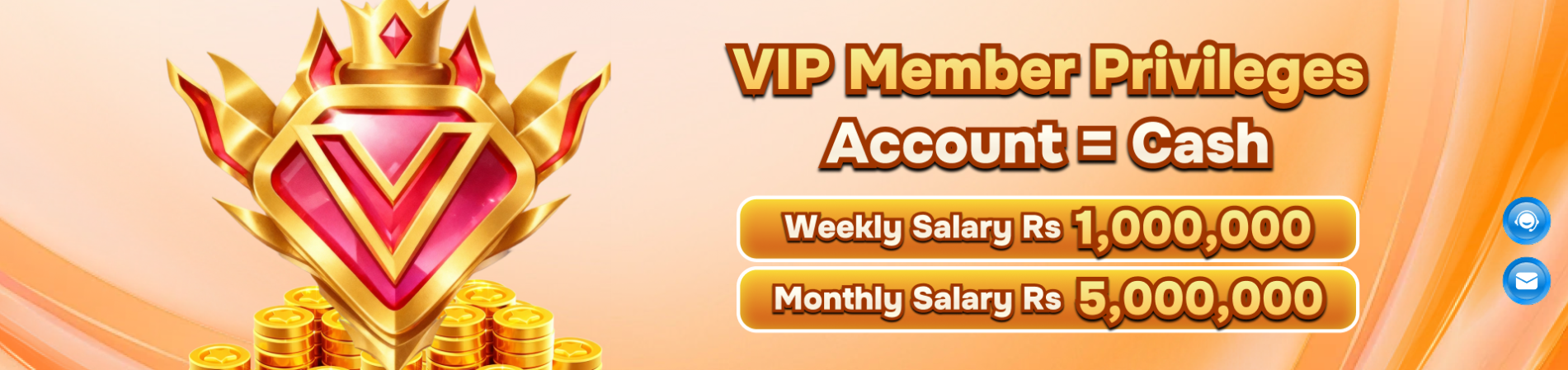 9999WIN VIP member rewards tiers screen